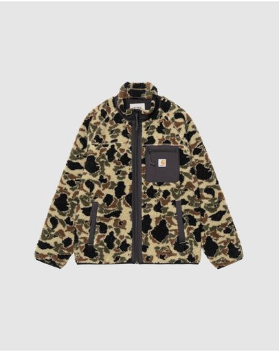 Camo Duck Jacquard, Green & Black