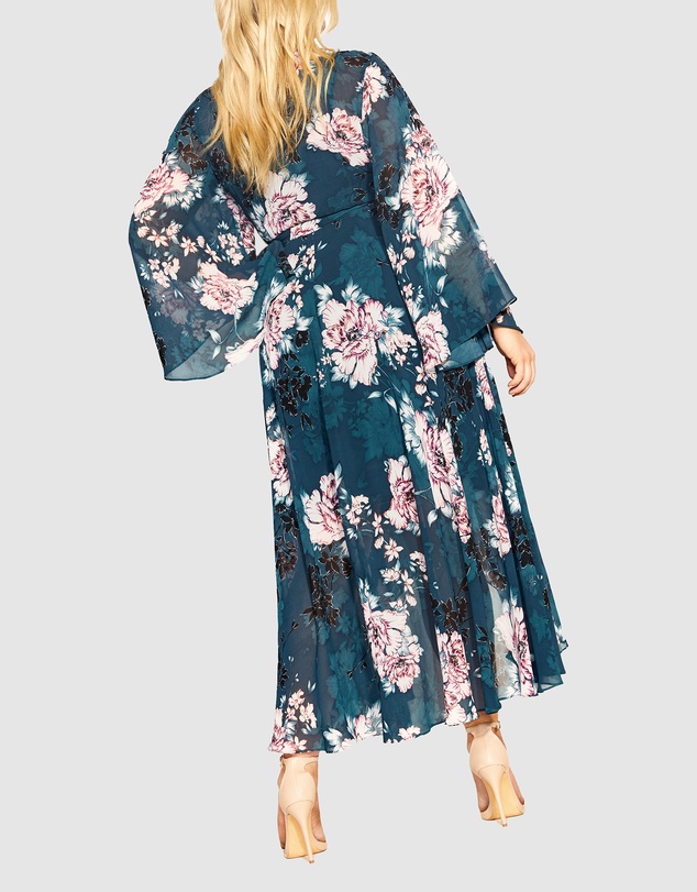 City Chic - Jade Blossom Maxi Dress