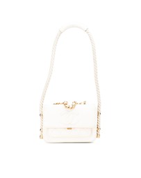 Pre-Loved by Azura Reborn - Pre-Loved Crumpled Calfskin En Vogue Rope Flap