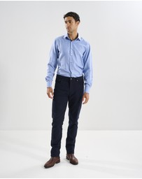 3 Wise Men - 3 Wise Men Ruxton Moleskin Trouser - Navy