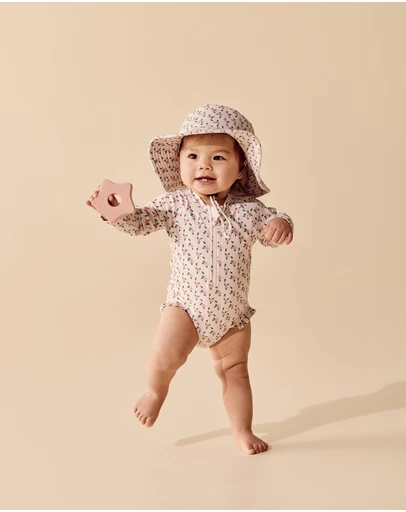 Wilson & Frenchy - Long Sleeved Swimsuit - Babies-Kids