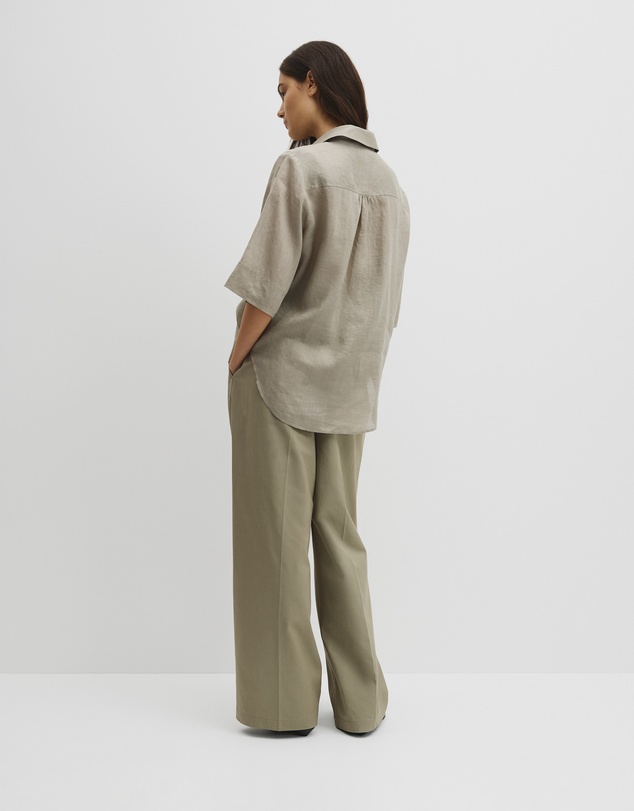 Country Road - Ramie Utility Blouse