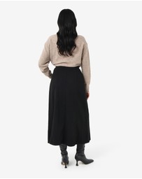 Forcast - Sam Panel Denim Skirt