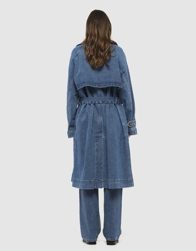 JACANDMOOKI - Dion Denim Trench Coat