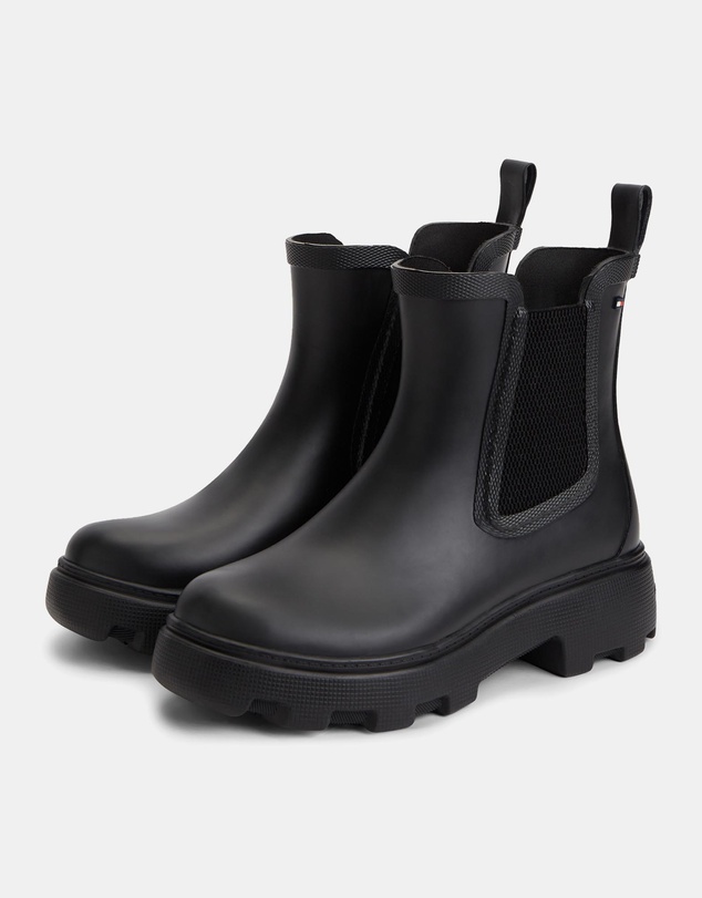 Tommy Hilfiger - Kassandra Rubber Flag Cleated Rainboots - Women's