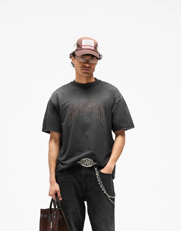 Represent - Embellished T-Shirt
