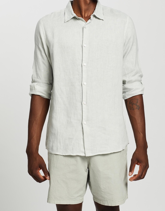Assembly Label - Casual Long Sleeve Shirt