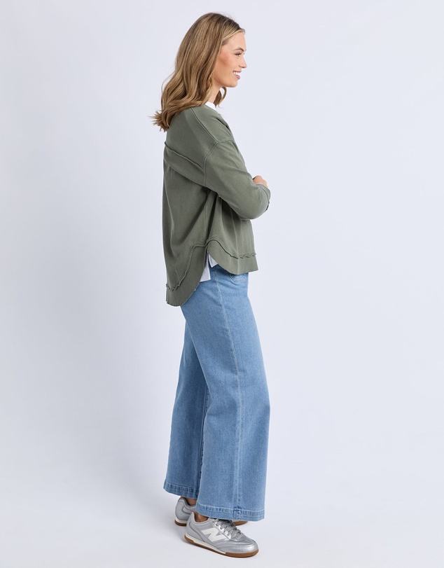 Foxwood - Delilah Crew Khaki