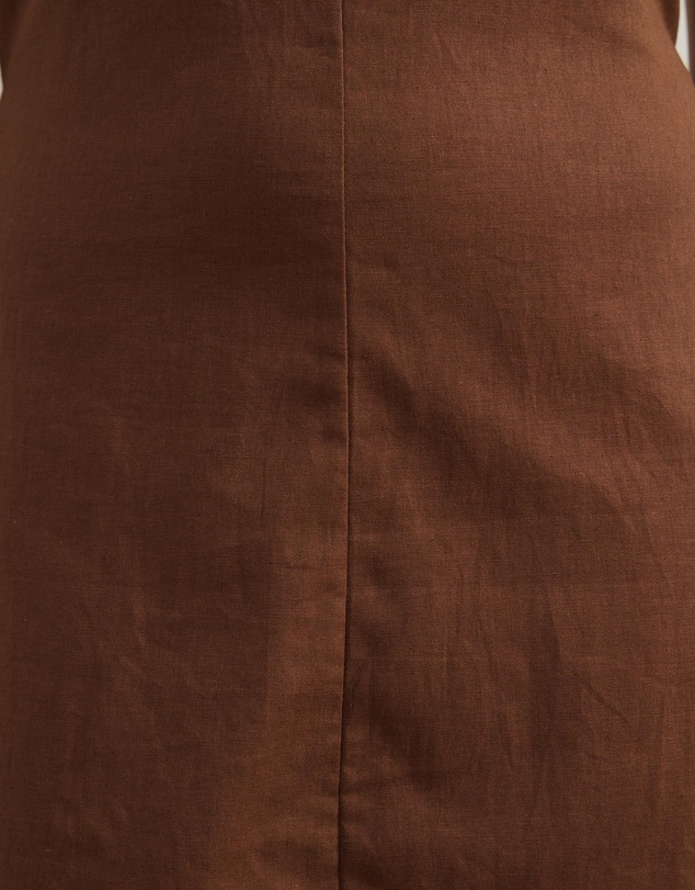 Atmos&Here - Luce Linen Blend Sleeveless Mini Dress