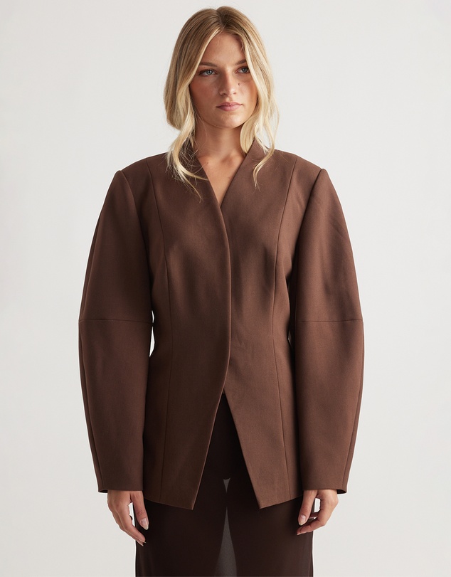 Decjuba - Ruby Barrel Sleeve Blazer