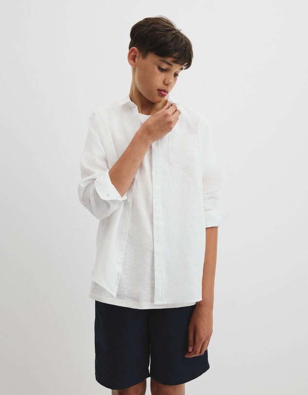 Country Road - Teen Organically Grown Linen Shirt