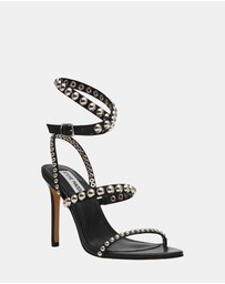 Steve Madden - Teena Black Multi Heels