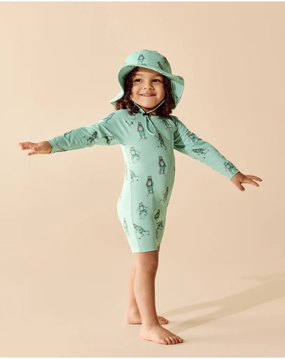 Wilson & Frenchy - One Piece Boyleg Swimsuit - Babies-Kids