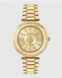 Plein Sport - Plein Sport Opium 38mm Gold Tone Analogue Watch