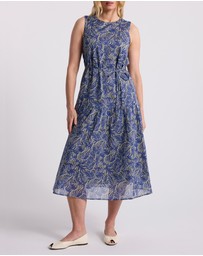 David Lawrence - Fern Sleeveless Cotton Dress