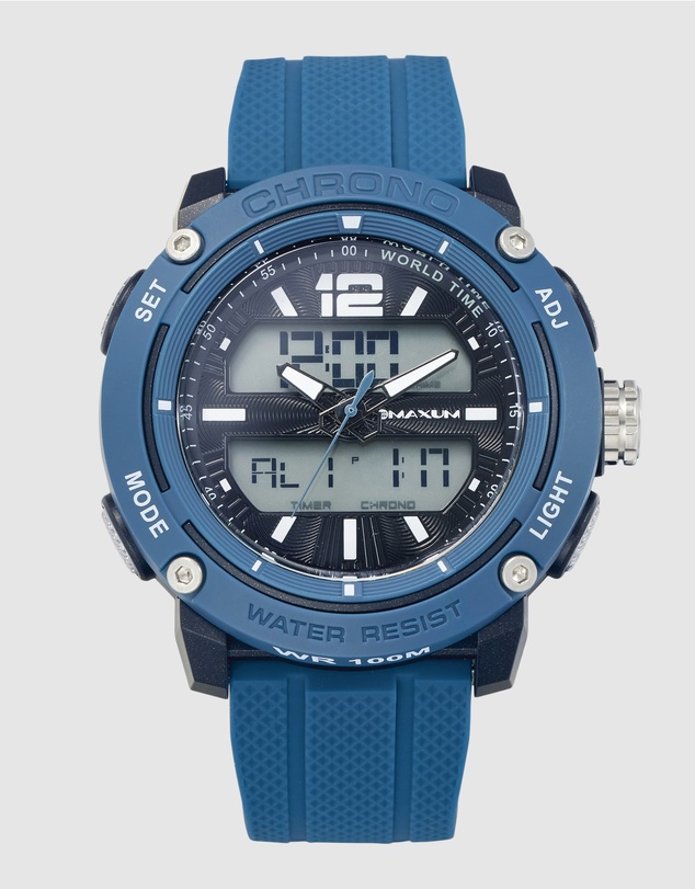 Maxum - Conquest Blue Analogue & Digital