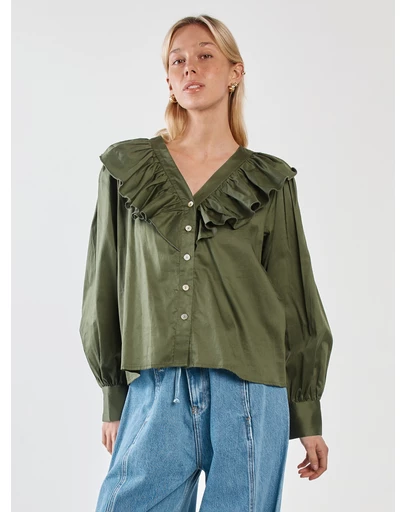 Sass - Artha Frill Blouse