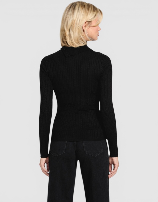 GUESS - GUESS Eco Priscilla Cable Rib Sweater