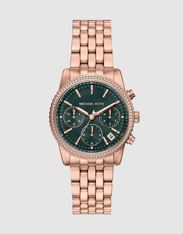 Michael Kors - Bryant Rose Gold Chronograph Watch