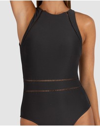 Baku Swimwear - Rococco High Neck One Piece Swimsuit