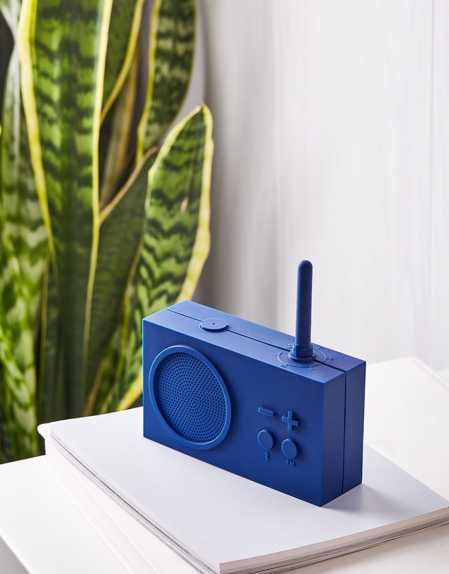 Lexon - Lexon Thykho 3 Fm Radio & Bluetooth Speaker - Dark Blue