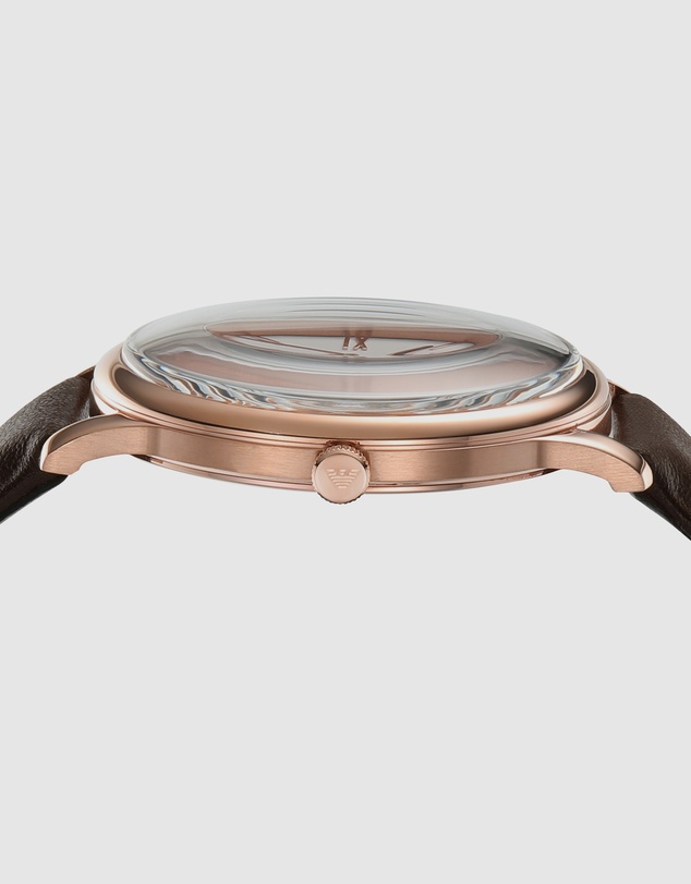 Emporio Armani - Brown Analogue Watch