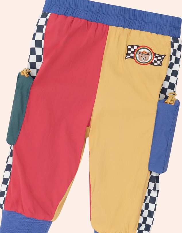 Huxbaby - Retro Motosport Trackpants - Babies-Kids
