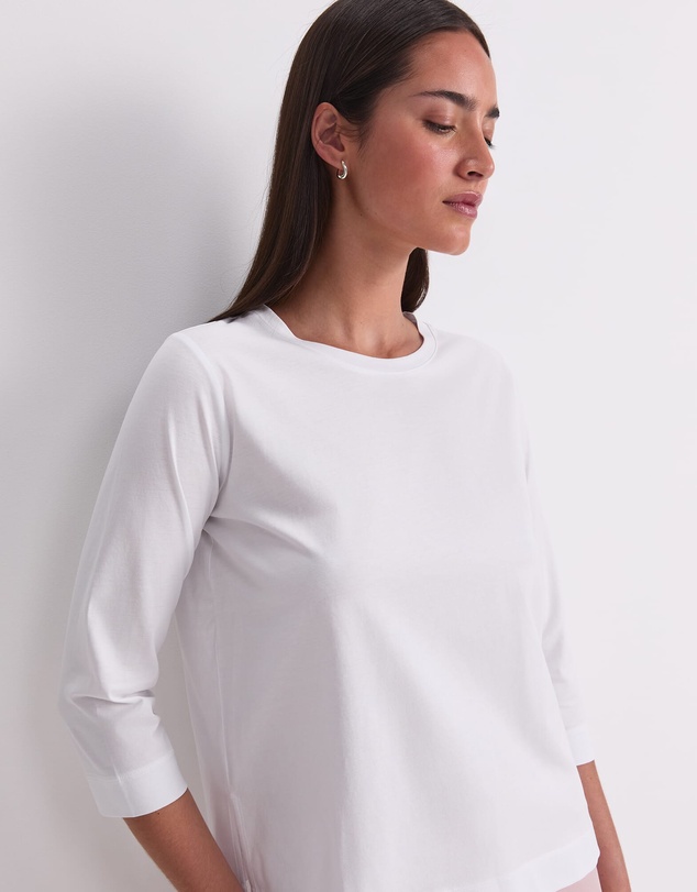 Sportscraft - Mercerised Cotton 3/4 Sleeve Tee