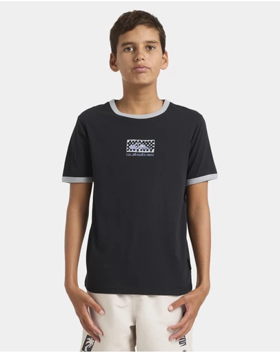 Quiksilver - Boys 8 to 16 Next Gen Ringer T-Shirt