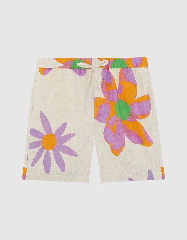 Frescobol Carioca - FC X John Booth Felipe Linen Shorts