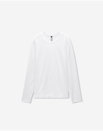 Calibre - Long Sleeve Jersey Crew White
