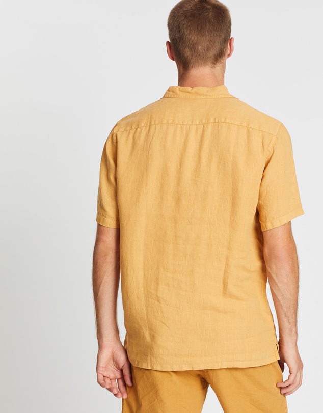 Assembly Label - Casual Short Sleeve Linen Shirt