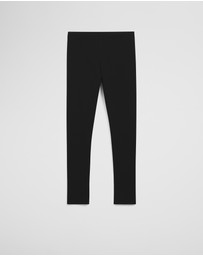 Country Road - Organically Grown Cotton Blend Solid Rib Legging