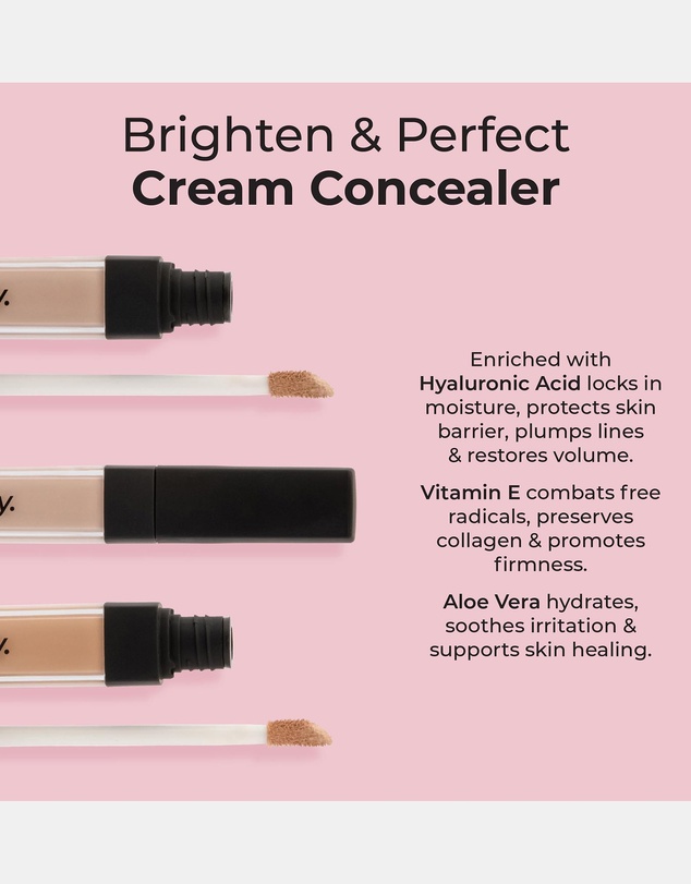 MCoBeauty - Brighten & Perfect Cream Concealer - Light 3 (Beige)