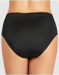 Nessa - Sonata High Waist Full Cut Brief with Embroidery