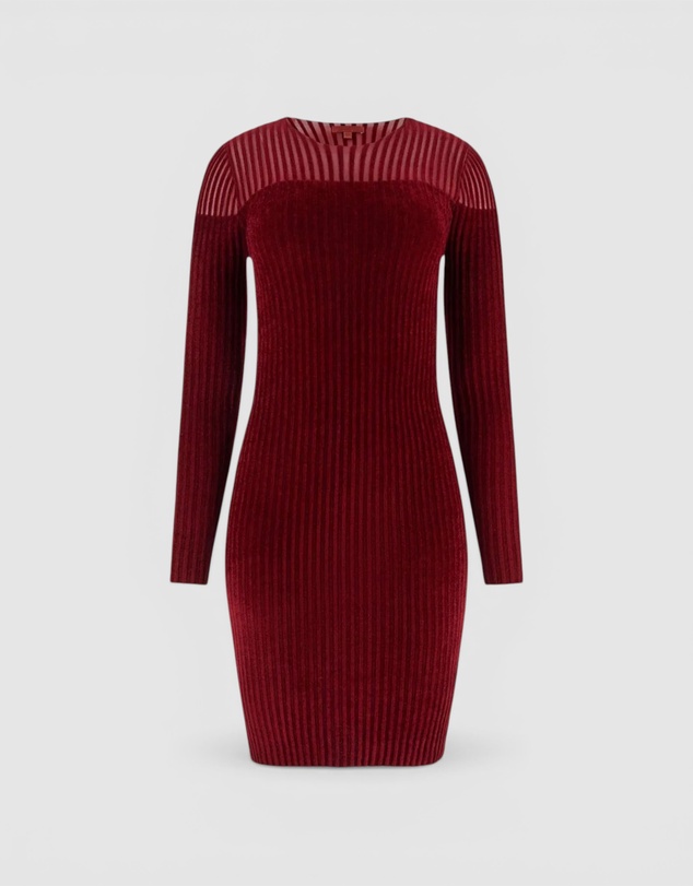GUESS - Rowena Rib Chenille Dress