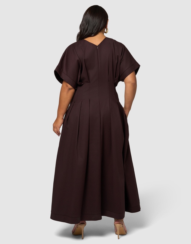 Pink Dusk by Curve Project - Magnetic Pull Maxi Dress