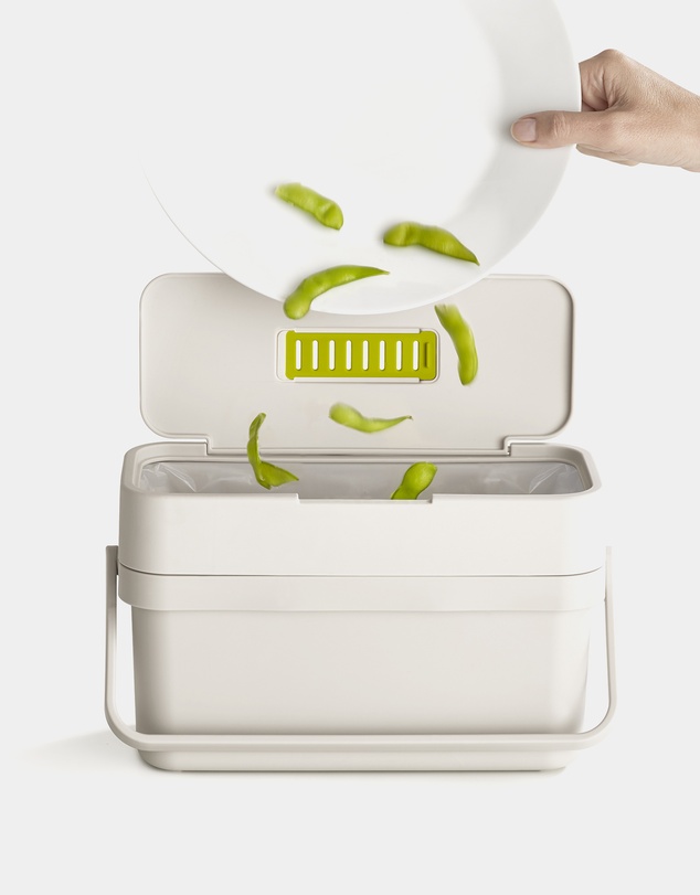 Joseph Joseph - Compo™ 4L Food Waste Caddy (Stone)