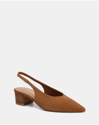 Wittner - Fatima Suede Leather Slingbacks