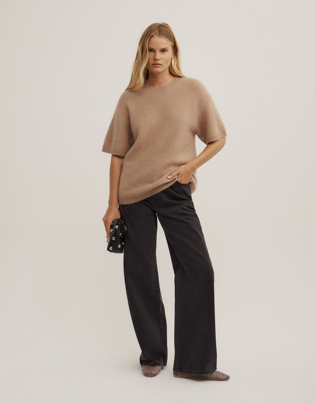 Witchery - Oversized Fluffy T-shirt
