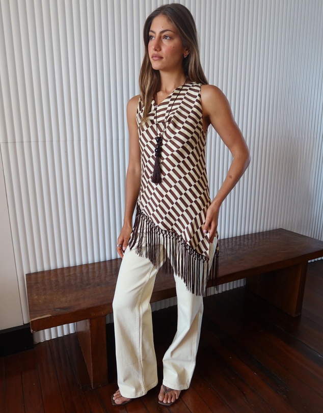 MON RENN - Imprint Top
