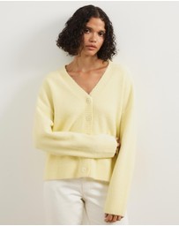 Atmos&Here - Tiana Fluffy Knit Cardigan
