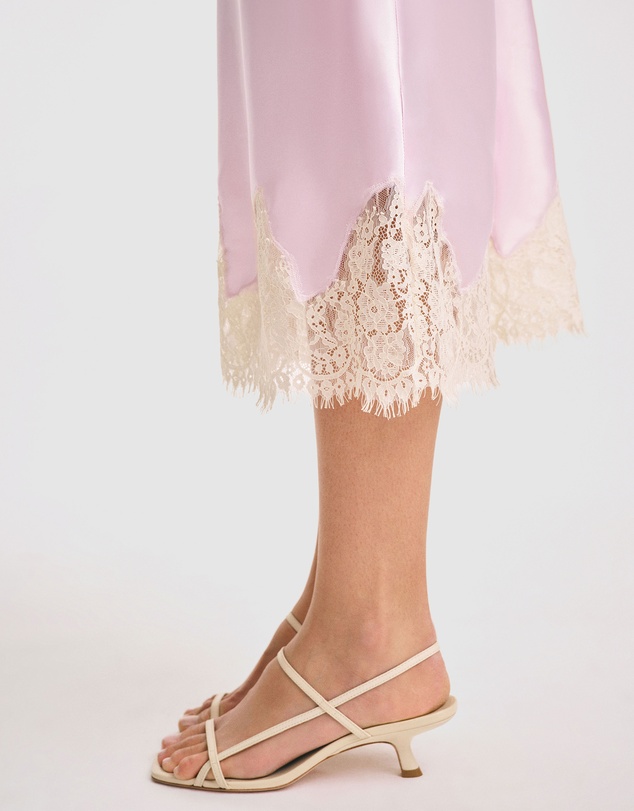Reformation - Carolina Silk Skirt