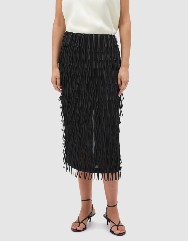 Oroton - Ribbon Detail Skirt