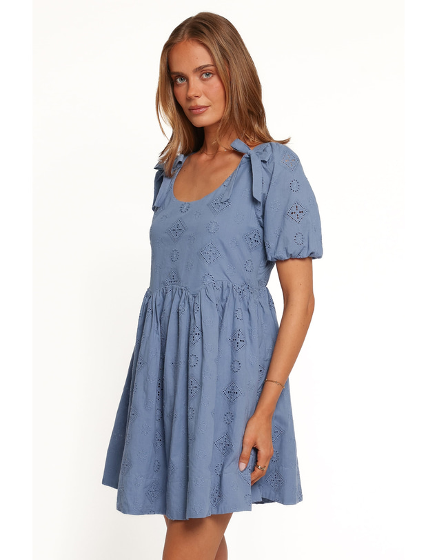 Petal & Pup - Yvonne Mini Dress - Navy