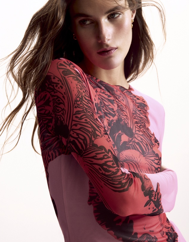 Desigual - Expanded flower T-shirt