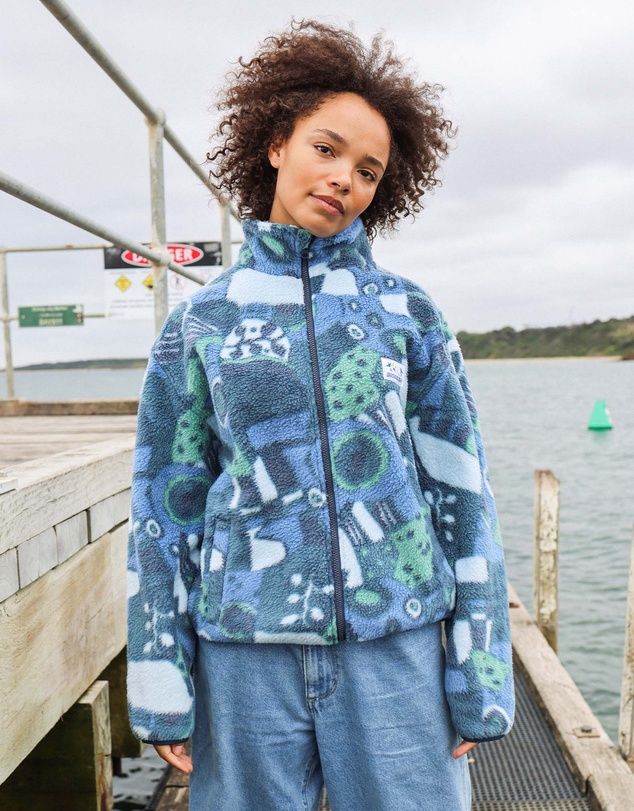 Skwosh - Shady Beaches Polar Fleece Jacket