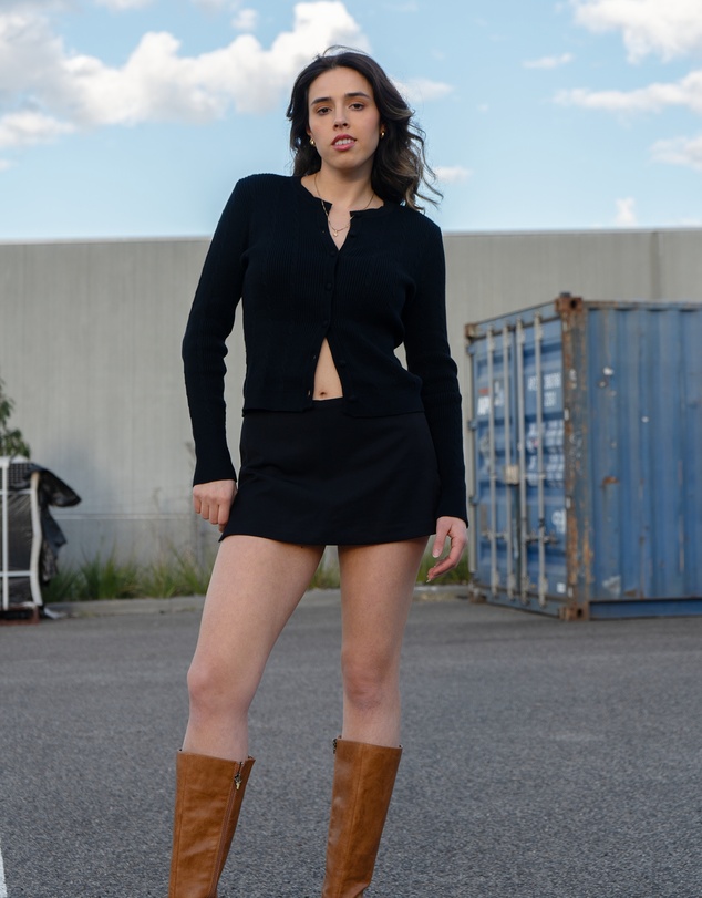 Lydan The Label - Cable Knit Cardigan
