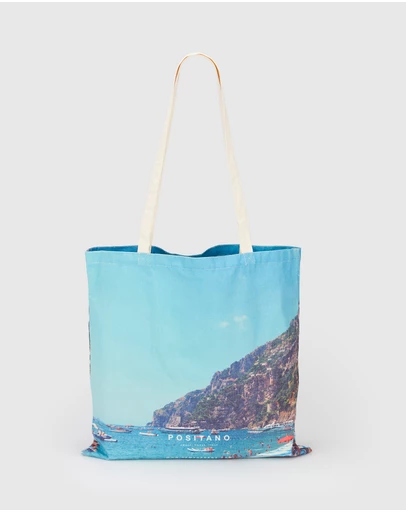 Remy Gerega - Positano Cotton Tote Bag