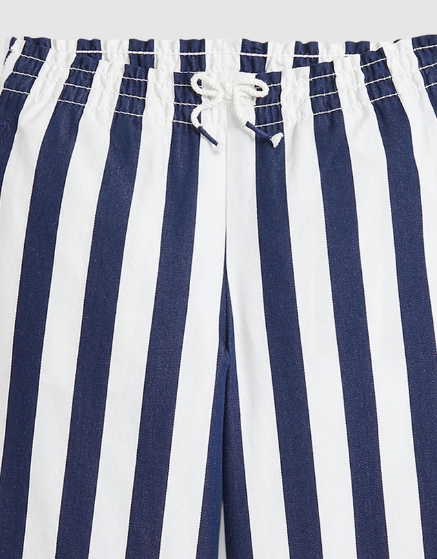 Polo Ralph Lauren - Striped Cotton Dobby Wide-Leg Pants (2YRS-6.5YRS)
